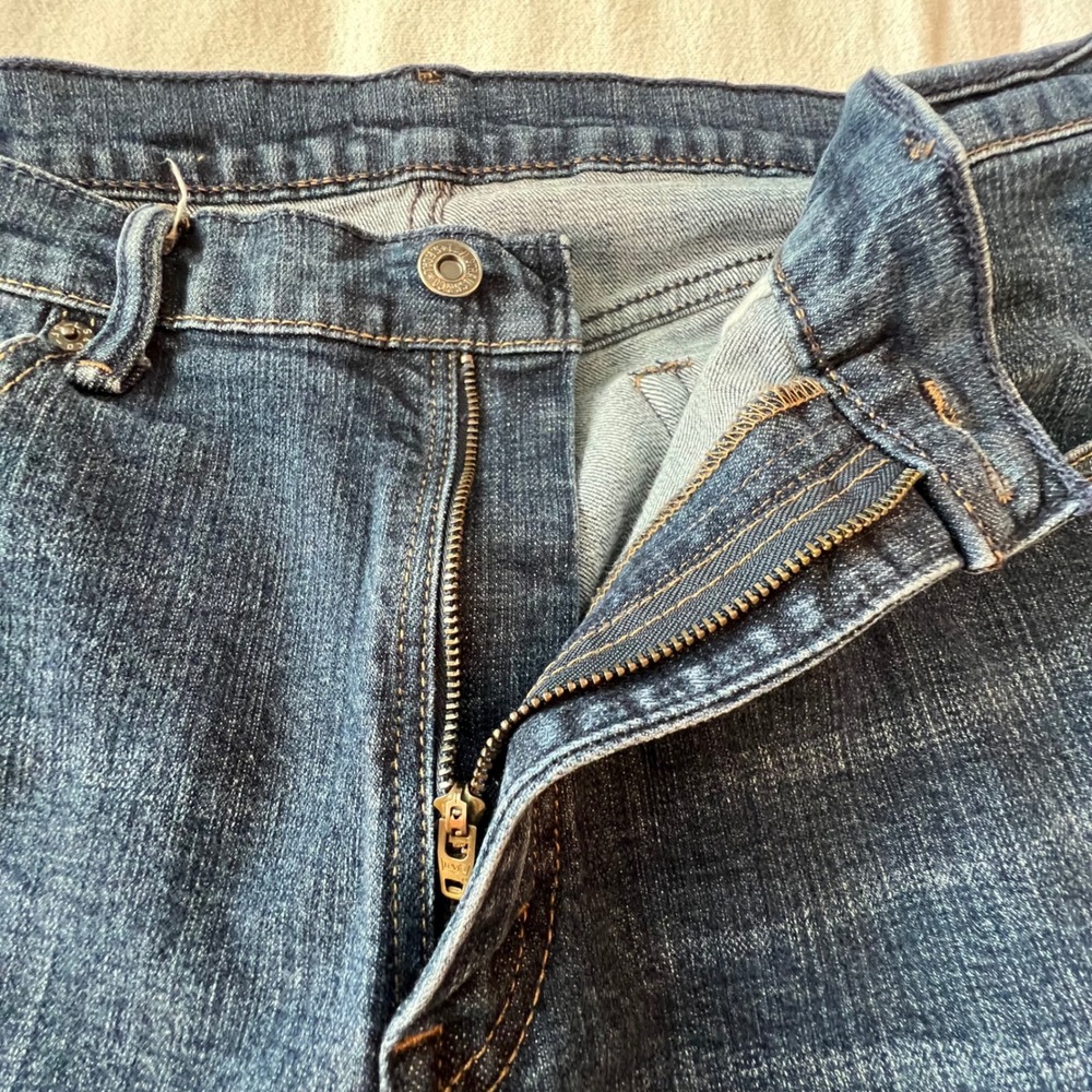 Levis 559 Relaxed Straight Jeans Mens 36x32 Blue Medium Wash Denim 00559-0461 - Picture 6 of 7